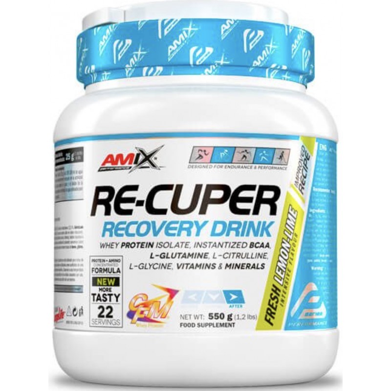 Amix Nutrition Re-Cuper Recovery 550 g, sidrun-laim